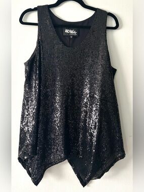 Sequined Ursula top